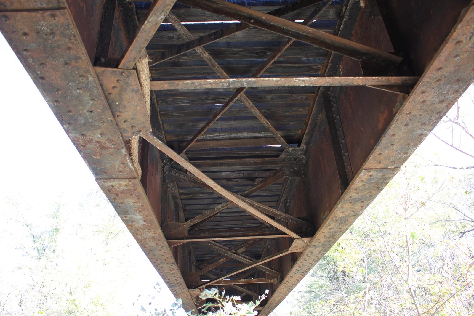 Under north span